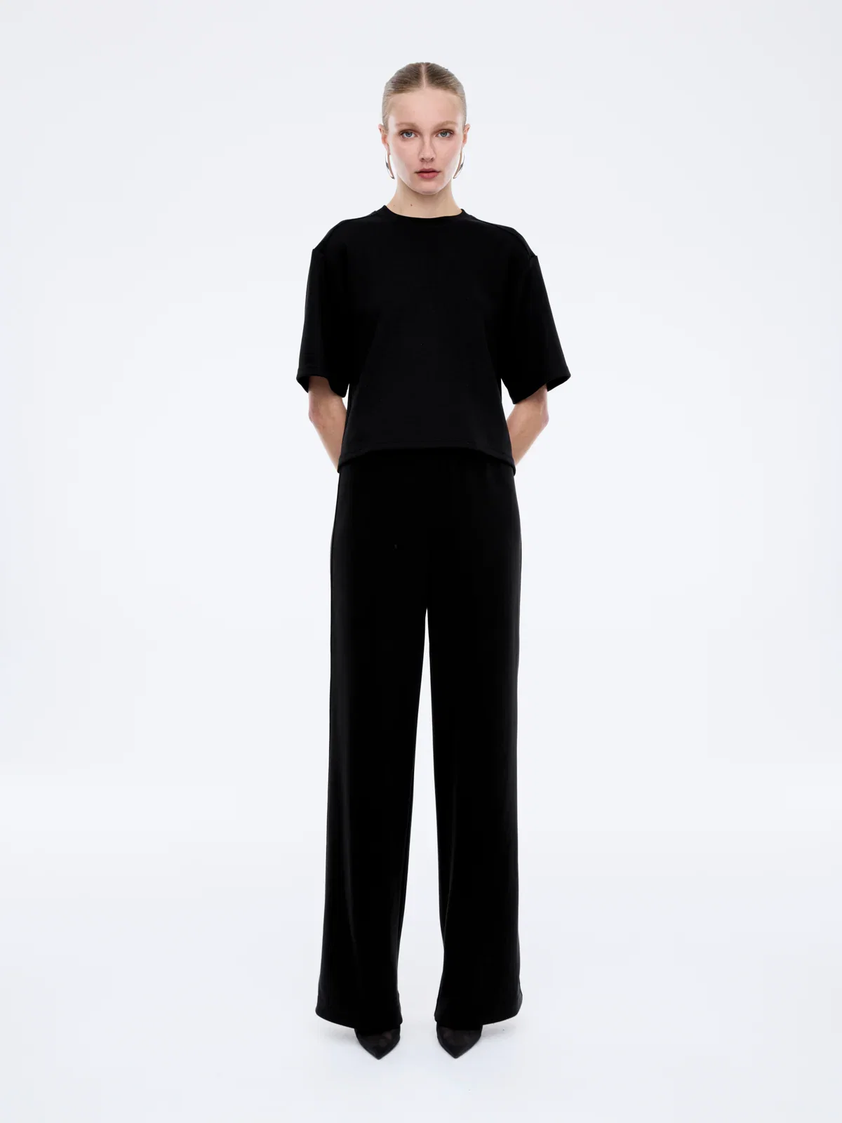 Image of ALESSA RELAXED SOFT JERSEY TEE