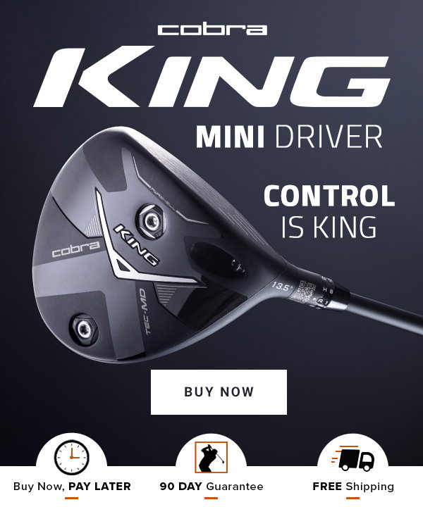 Introducing The All-NEW Cobra King Tec Mini Driver - SHOP NOW!