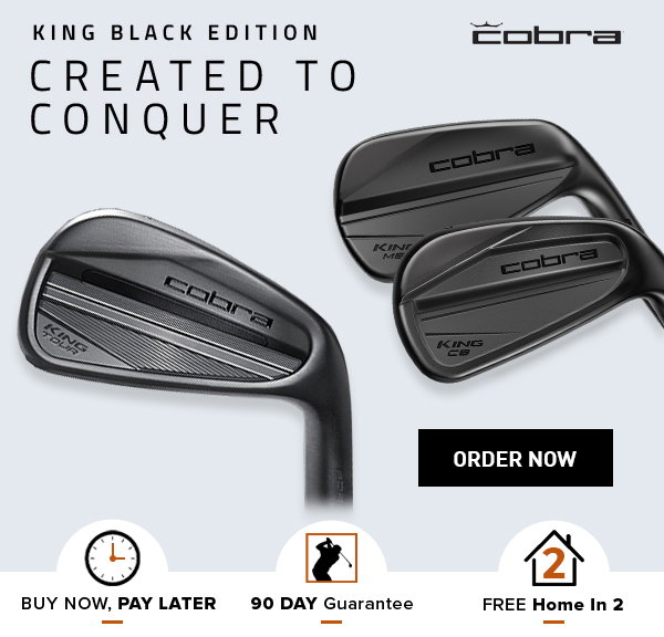 Introducing The All-NEW Cobra KING Black Irons - ORDER NOW!