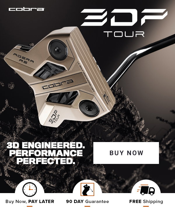 Order Now: Cobra 3DP Putters Are HERE!