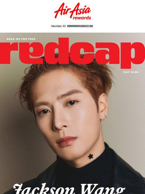 Limited Release: Grab the Jackson Wang x redcap Exclusive Edition 🔥