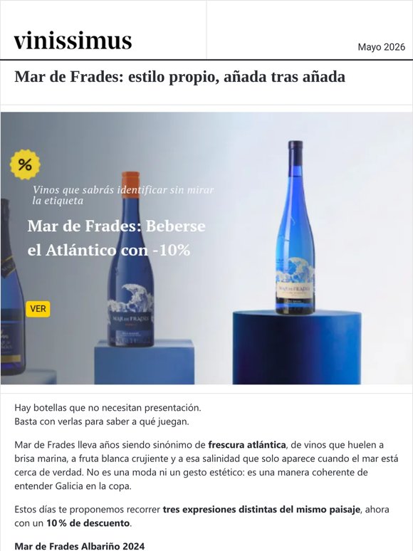 Los vinos que sabes identificar sin mirar la etiqueta con 10% de descuento
