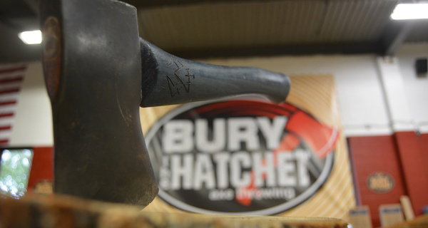 Axe Throwing at Bury the Hatchet