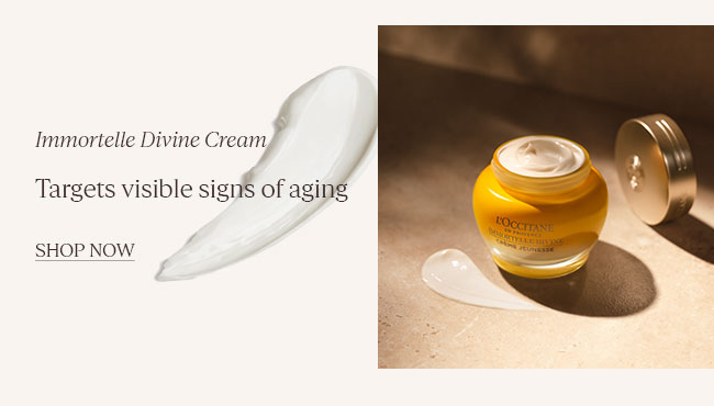 IMMORTELLE DIVINE CREAM | TARGETS VISIBLE SIGNS OF AGING | SHOP NOW