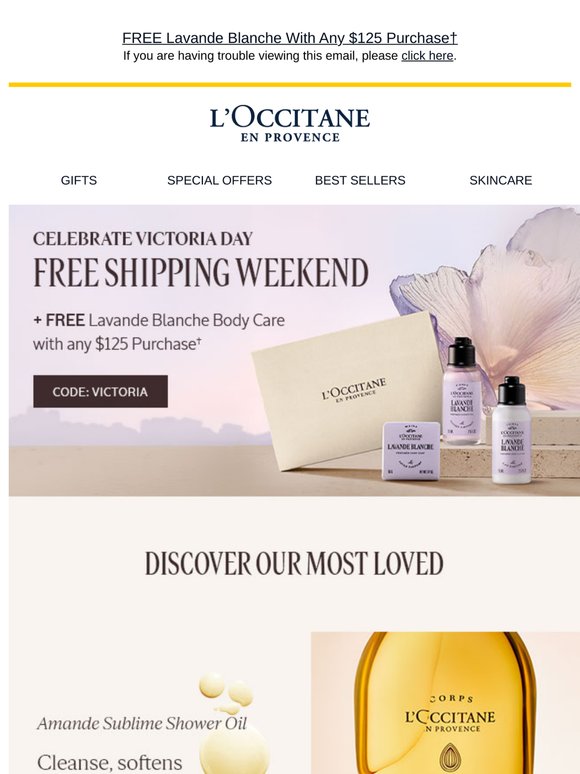 Free Shipping & A Free Gift With Purchase