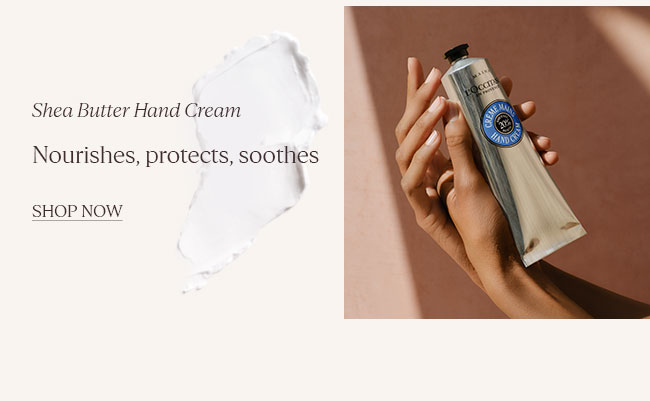 SHEA BUTTER HAND CREAM | NOURISHES, PROTECTS, SOOTHES | SHOP NOW