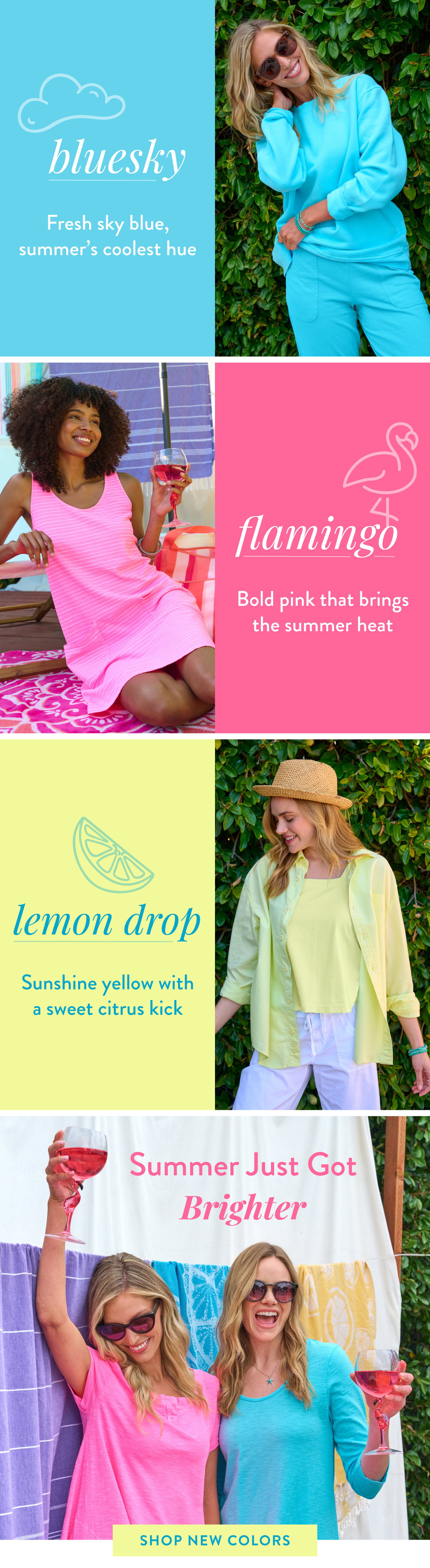 Shop New Summer Colors