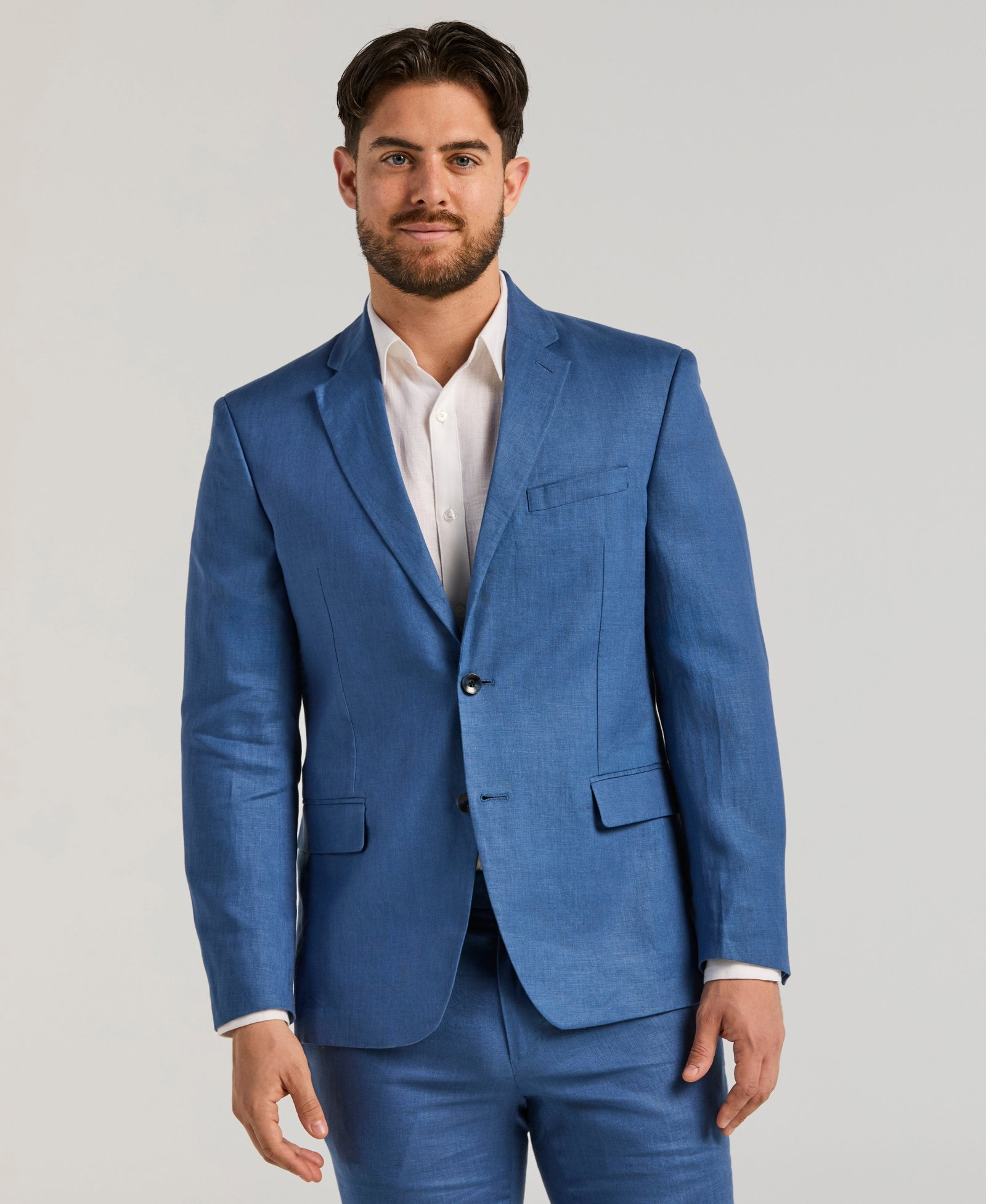Image of Delave Linen Suit Jacket