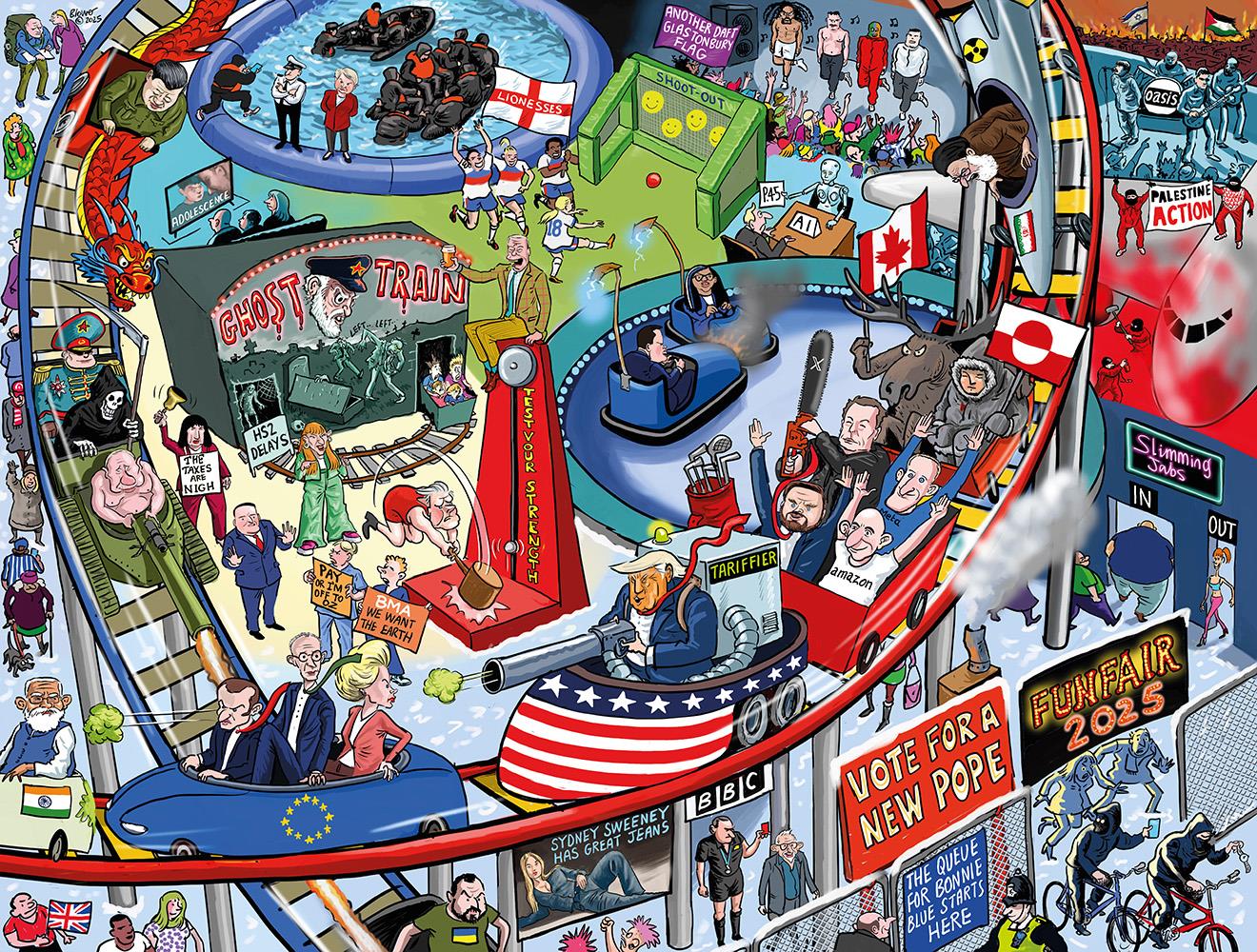 Image of 2025 According to Blower 1000 or 300 Piece Jigsaw Puzzle