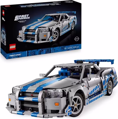 LEGO Technic 2 Fast 2 Furious Nissan Skyline GT-R R34 42210
