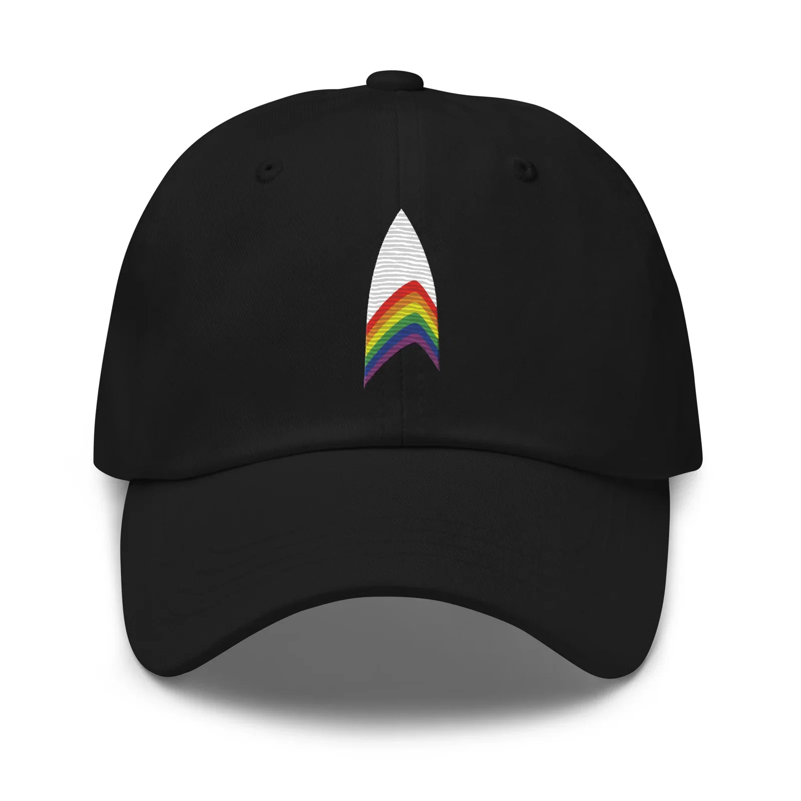 Image of Star Trek Pride Delta Embroidered Hat
