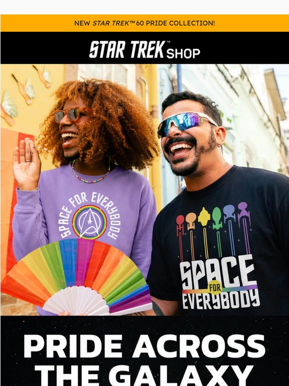 NEW Pride Collection 🌈 Shop Star Trek™ 60!