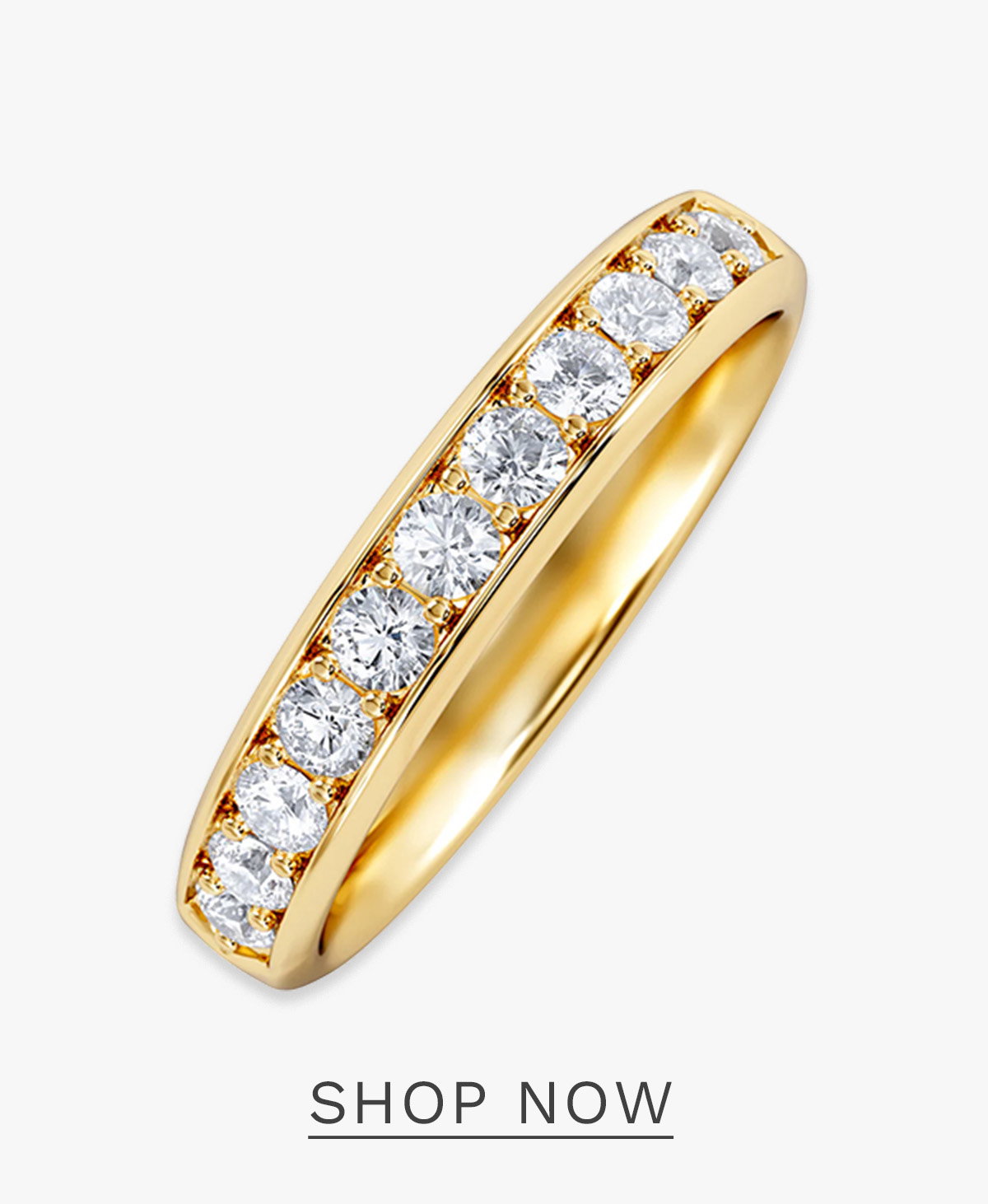 Lab Diamond Heritage Grain 0.50ct H/SI in 18K Gold Vermeil
