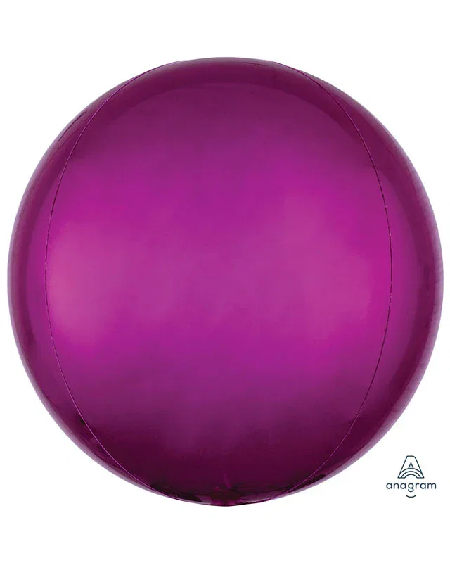 Image of Bright Pink Orbz Balloon - 16