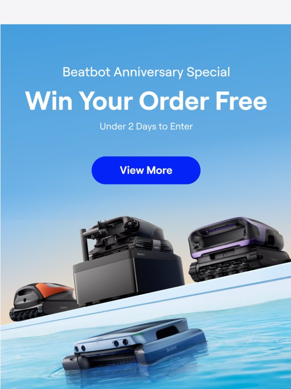 Win your order free? Your wallet is nodding aggressively. 🤫