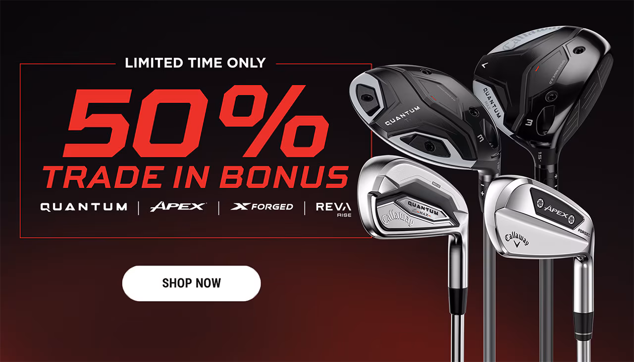 Limited Time Only | Upgrade To Quantum | 50% Trade In Bonus on Quantum, Apex, and X Forged | Shop Now