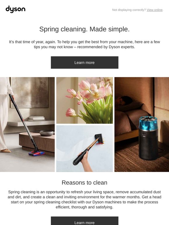 Spring cleaning. Made simple.
