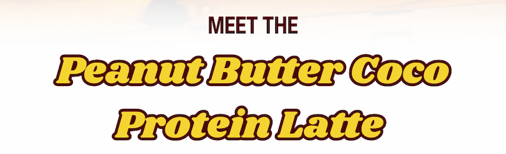 Meet the PB Coco Latte