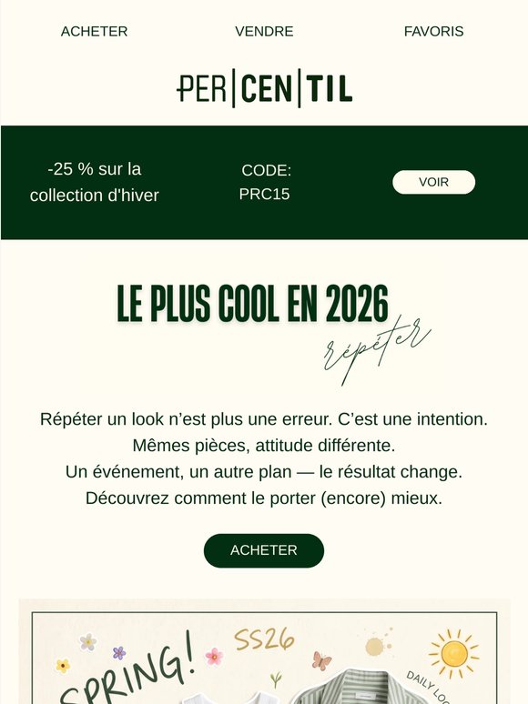 Le plus cool en 2026 : répéter 😍