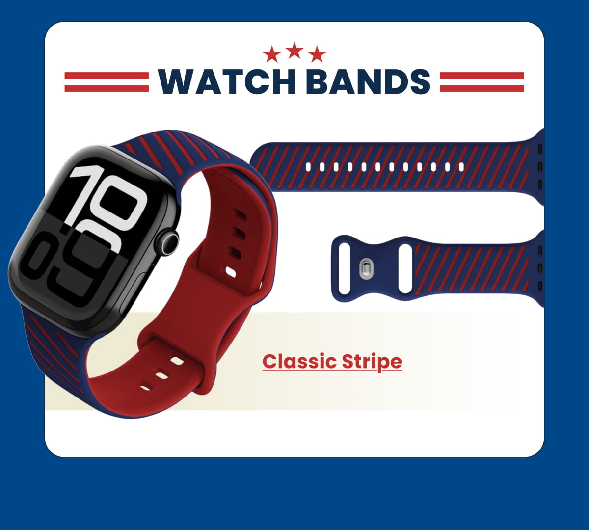 Watch Bands | Classic Stripe