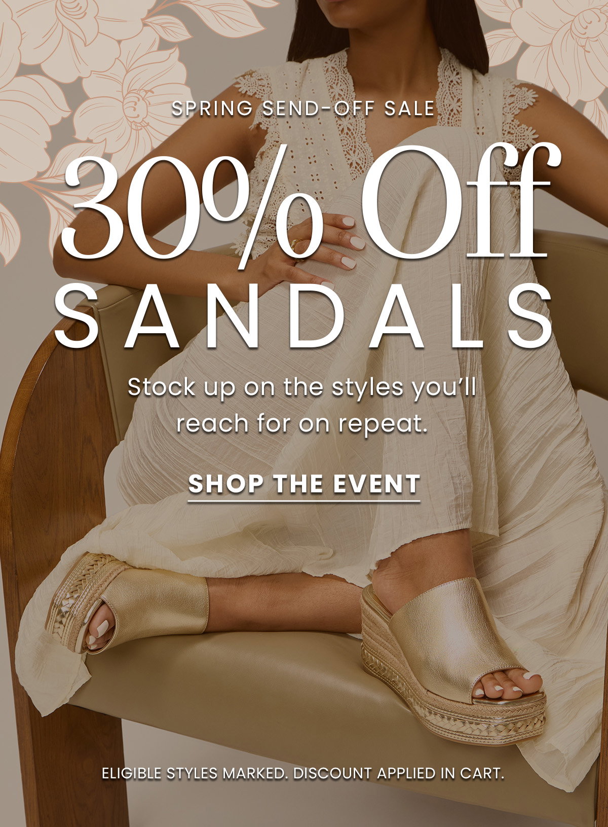 30% Off Sandals [Shop the Event]