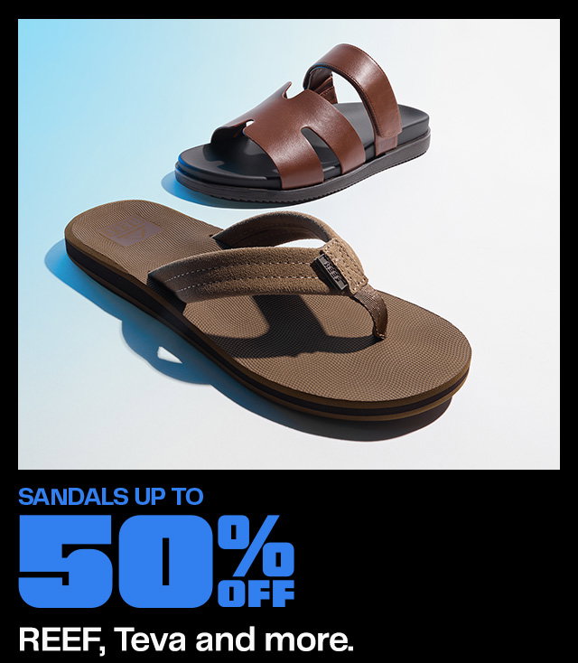 Sandals Up to 50% Off | REEF, Teva and more.