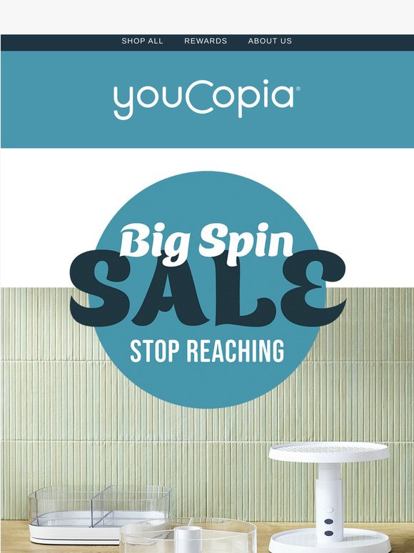 Stop Reaching. Start Spinning.