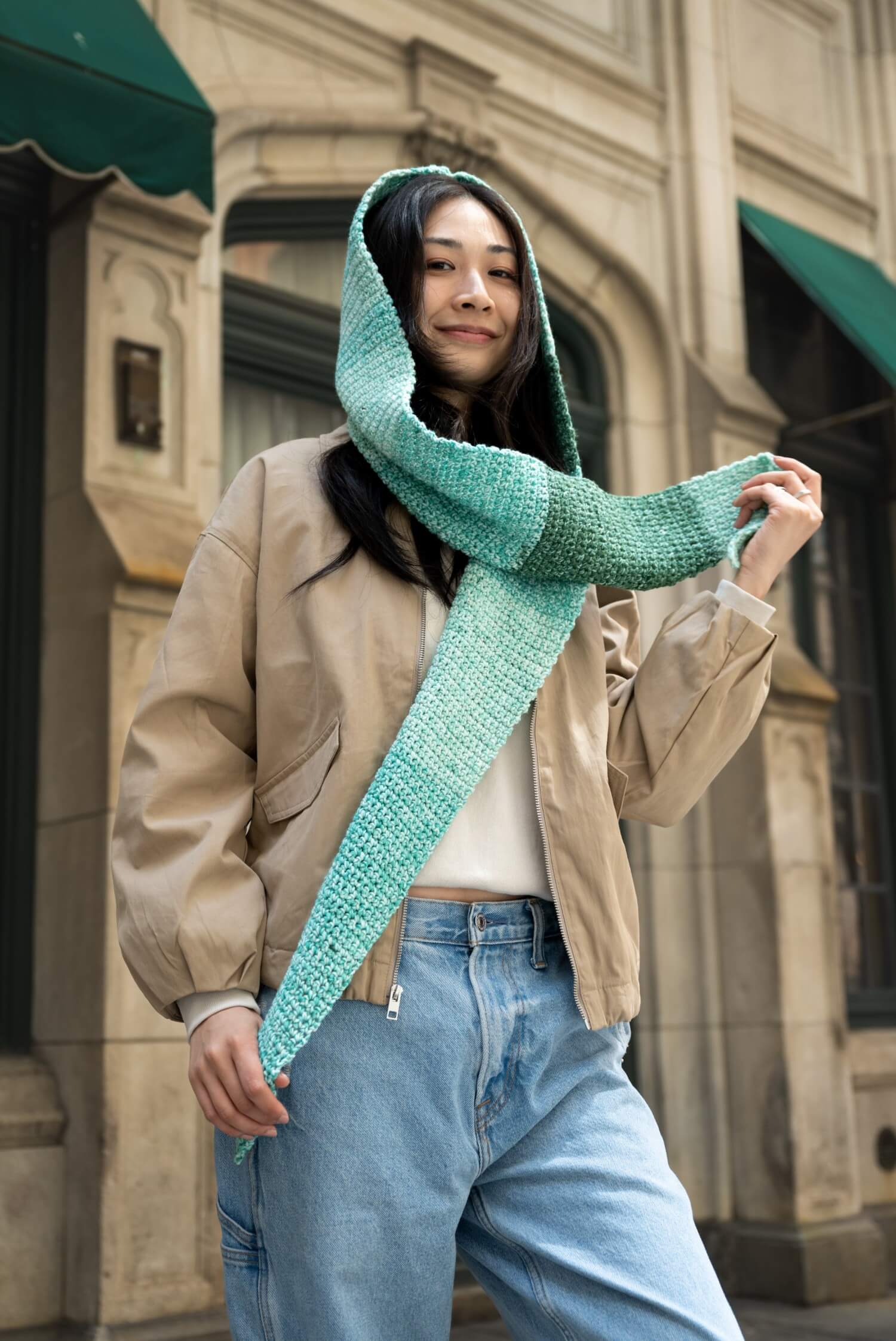 Image of Crochet Kit - Ilia Hooded Scarf