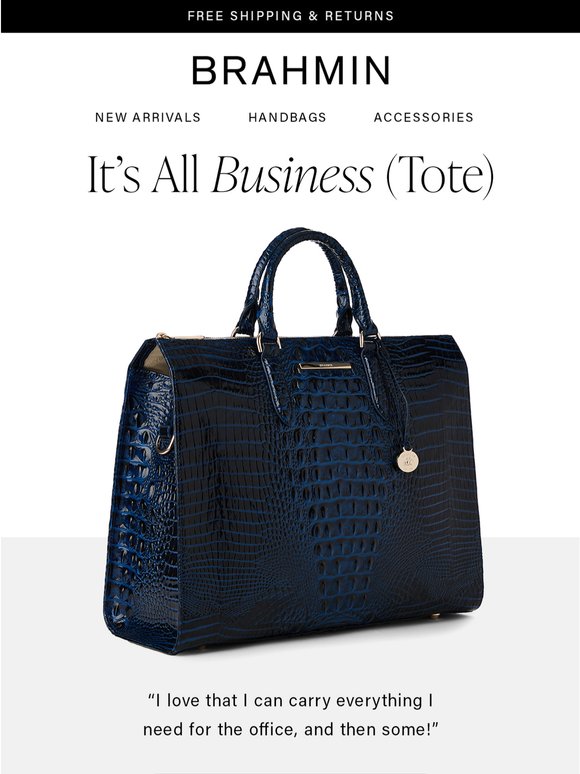 🚨 Back in Stock: Anchor Business Tote!