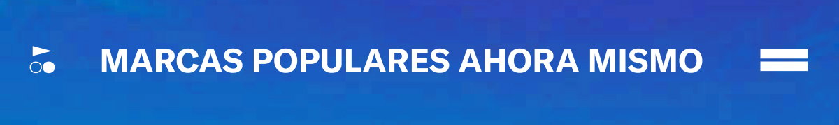 MARCAS POPULARES AHORA MISMO