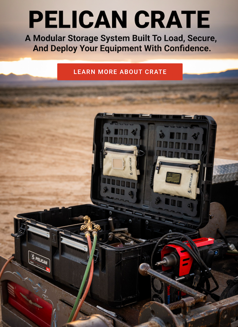 Pelican Crate | A Modular System Built to Load, Secure, and Deploy Your Equipment.