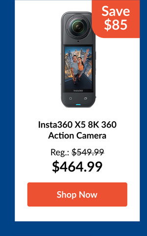 Insta360 X5 8K 360 Action Camera