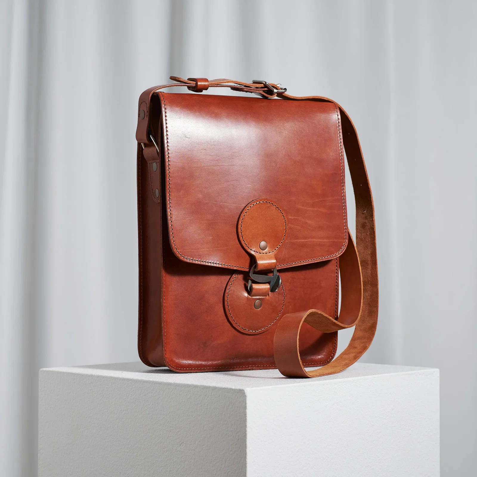 Image of Brown A4 Field Satchel