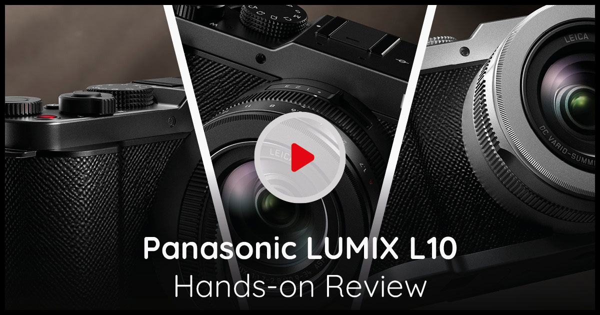 LUMIX L10 First Look Video