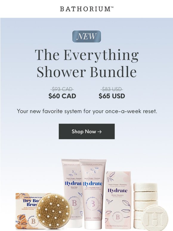 The everything shower, done right
