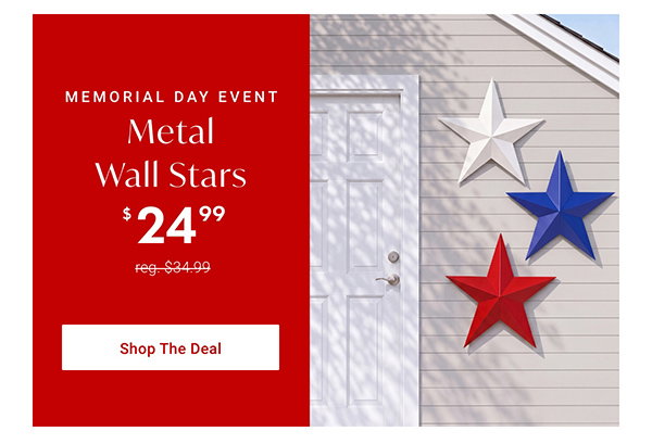 Metal Wall Stars - Shop The Deal