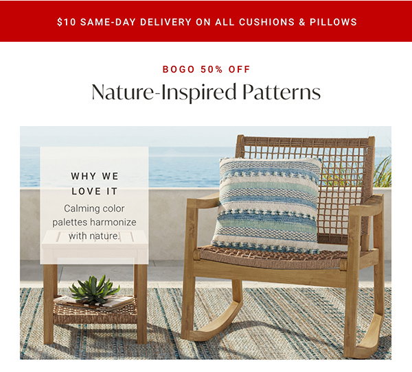 BOGO 50% OFF - Nature-Inspired Patterns