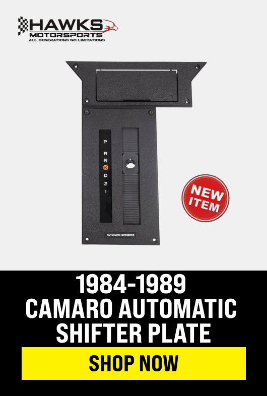 1984-1989 Camaro Automatic Shifter Plate