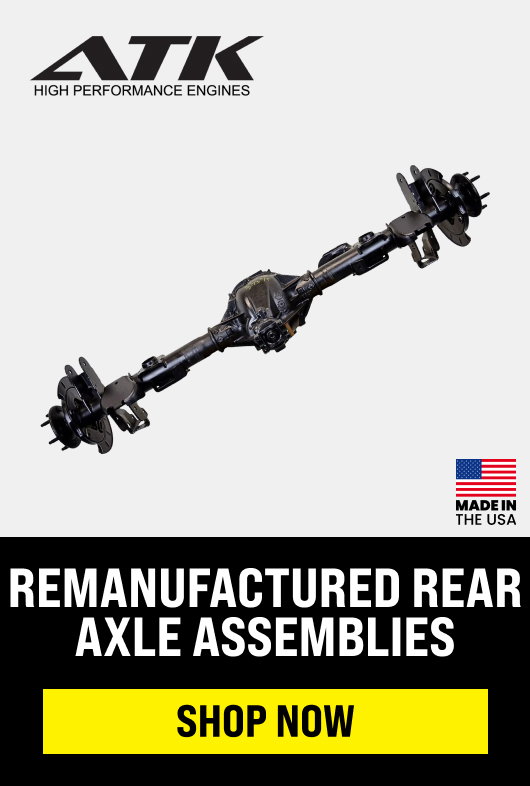 Remanufactured Rear Axle Assemblies