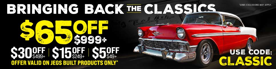 JEGS Bringing Back The Classics Sale