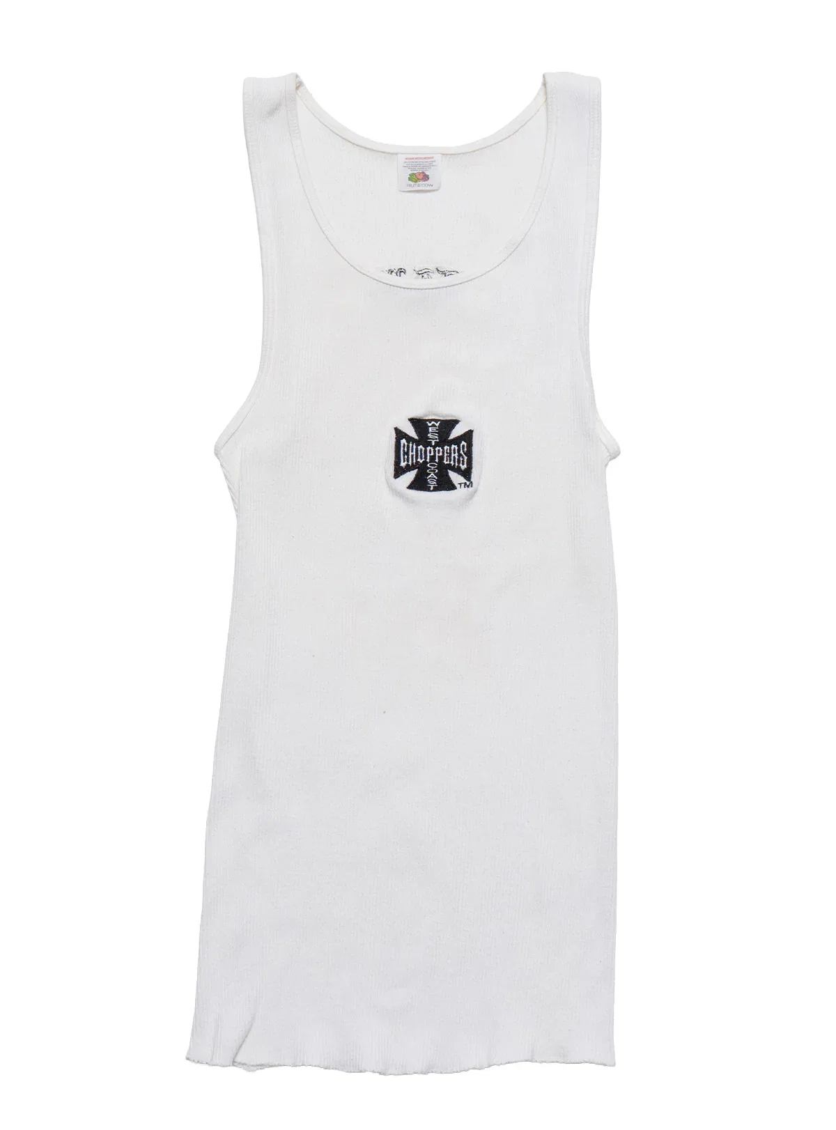 Vintage West Coast Choppers Tank Top White