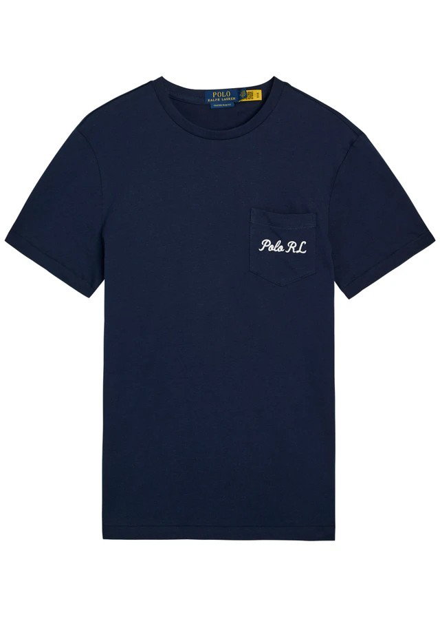 POLO RALPH LAUREN Golf bear-print cotton T-shirt