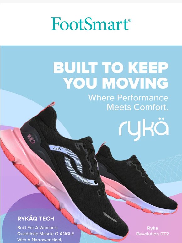 Keep Moving in Ryka 👟