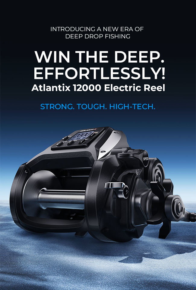 New arrival: AtlantiX 12000 Electric Fishing Reel
