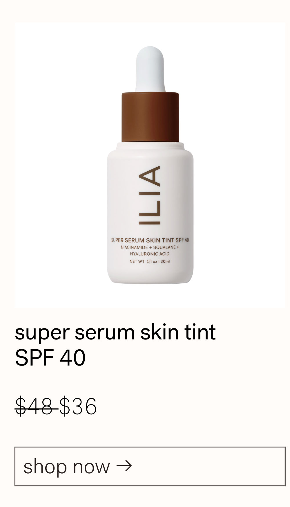 Super Serum Skin Tint SPF 40