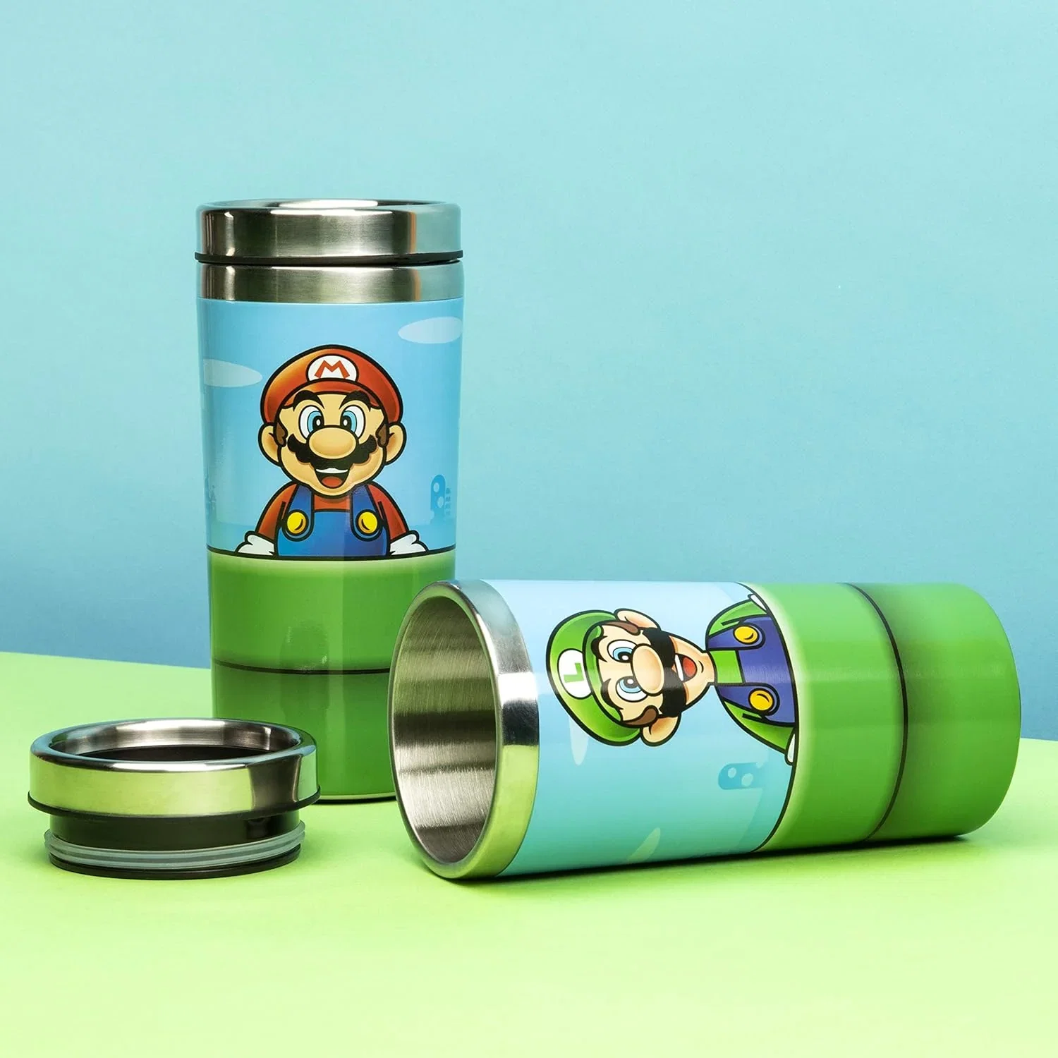 Super Mario Warpröhre Reisebecher