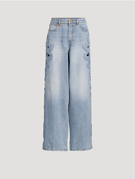 Alchemy Appliqué Flare Jeans