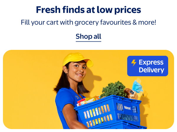 Express Delivery - Fresh finds at low prices - Fill your cart with grocery favourites & more!