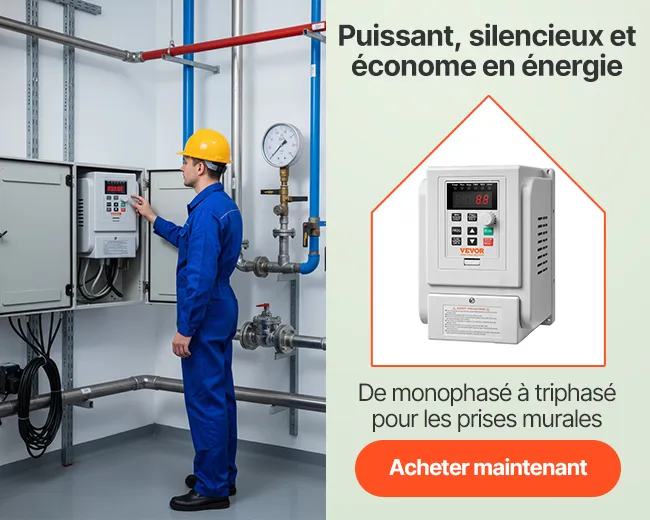Puissant, silencieux et économe en énergie