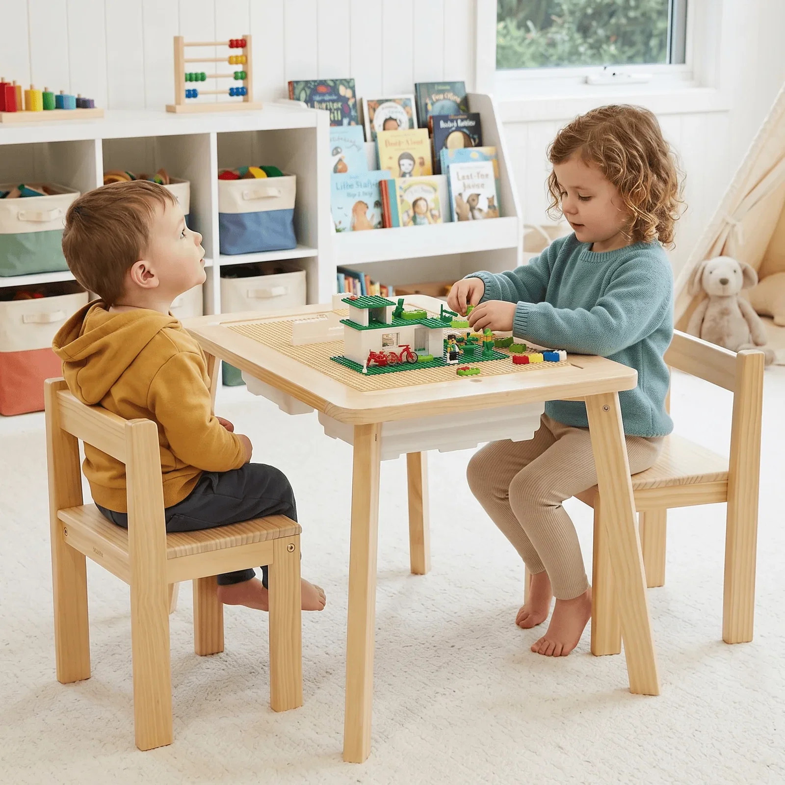 Image of Quinn Activity Table & 2 Chair Set